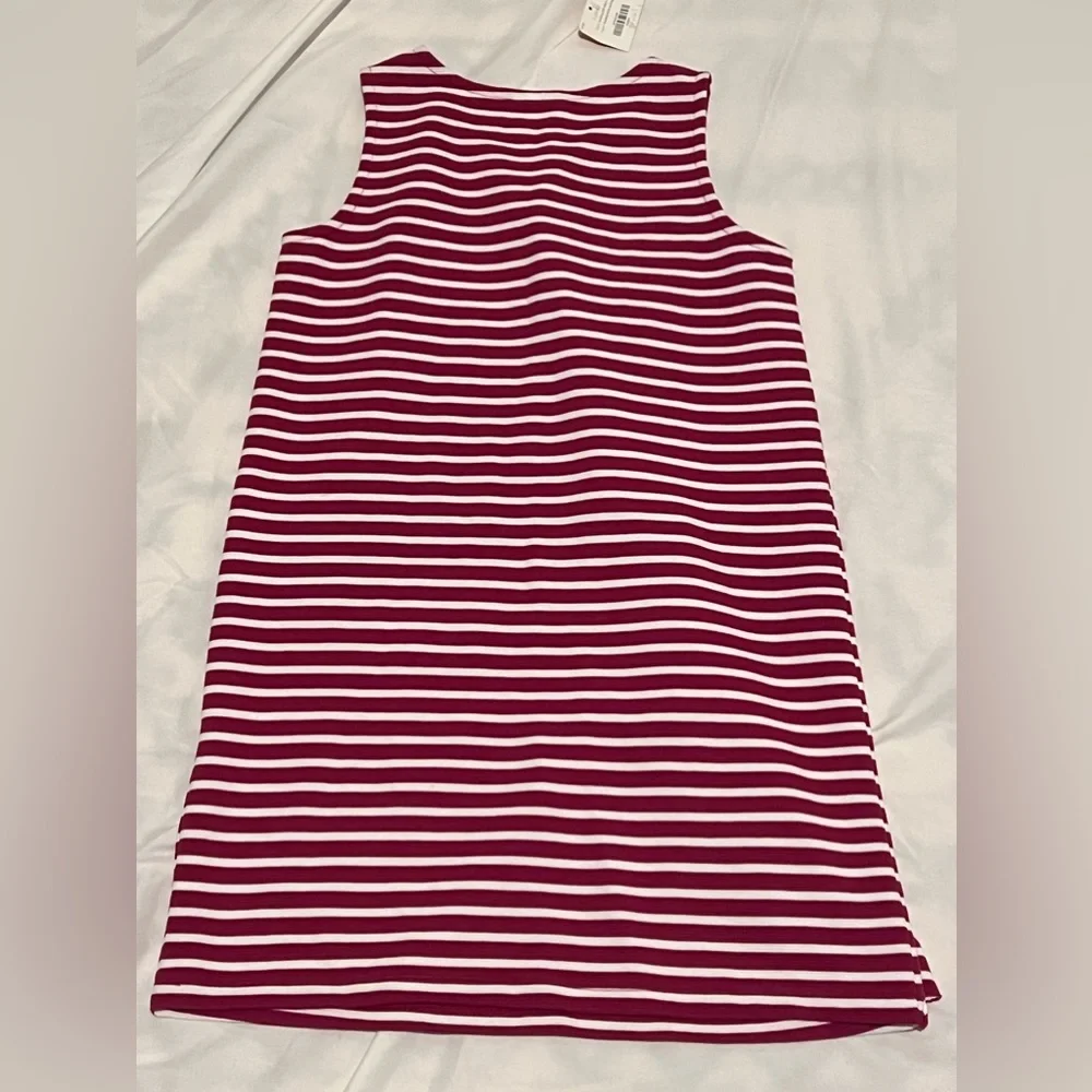 NWT Gymboree Size L (10-12) Pink and White Stripe Dress